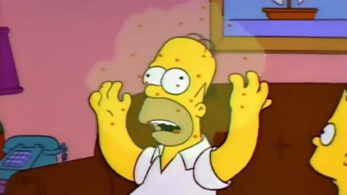 Vuelve a viralizarse la forma en la que Los Simpson avisó de la pandemia