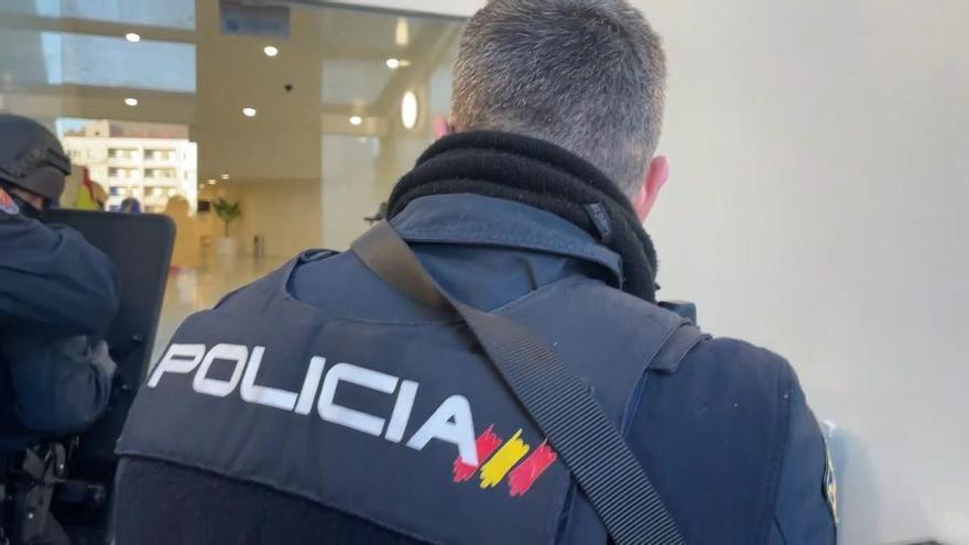 Simulacro de alerta antiterrorista en Oviedo