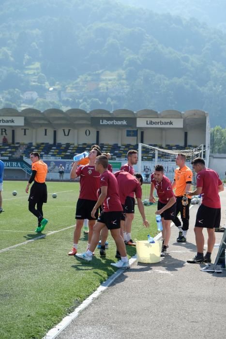 Primer día de entrenamientos del Caudal Deportivo