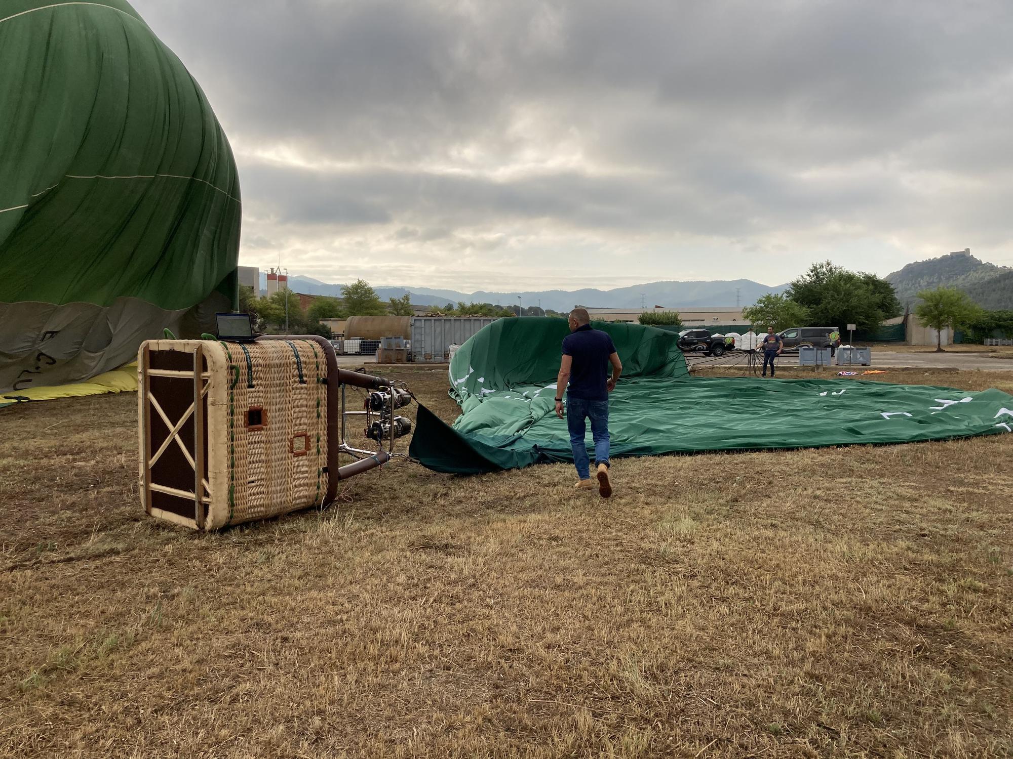 Vol inaugural de l'European Balloon Festival