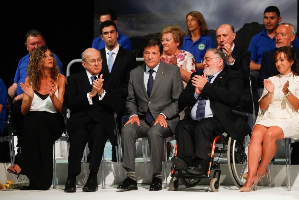 Acto de entrega de las medallas de Asturias