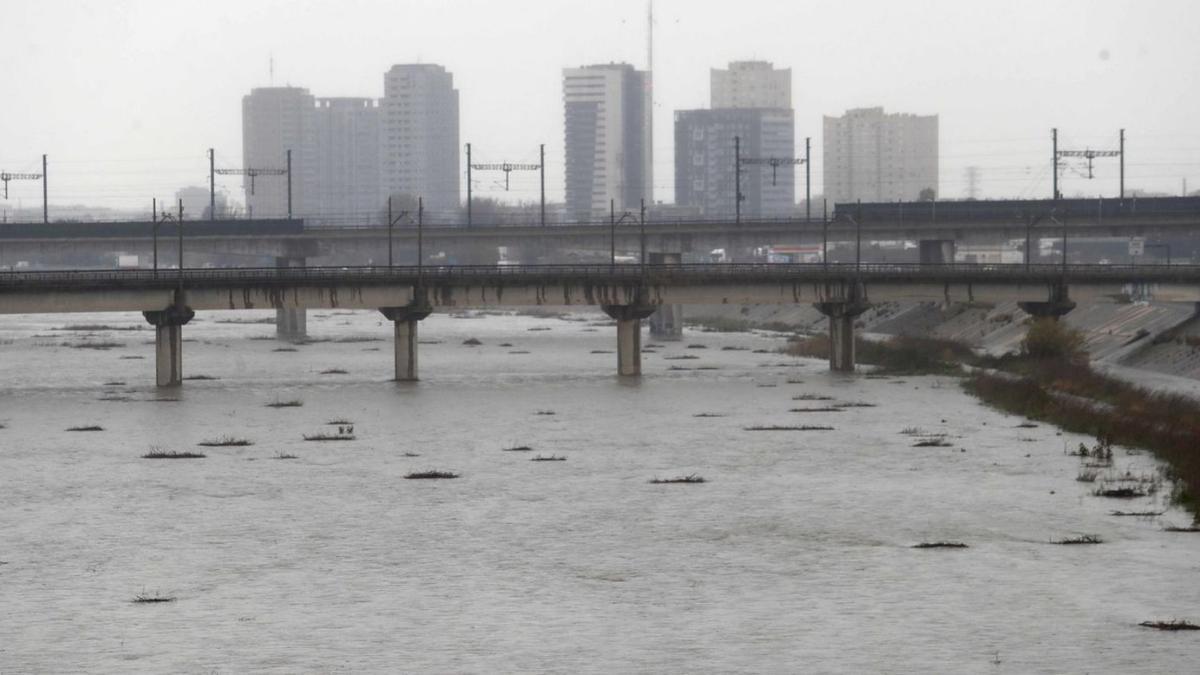 Las intensas lluvias de marzo no ahogan el parque «inundable» del Nuevo Cauce