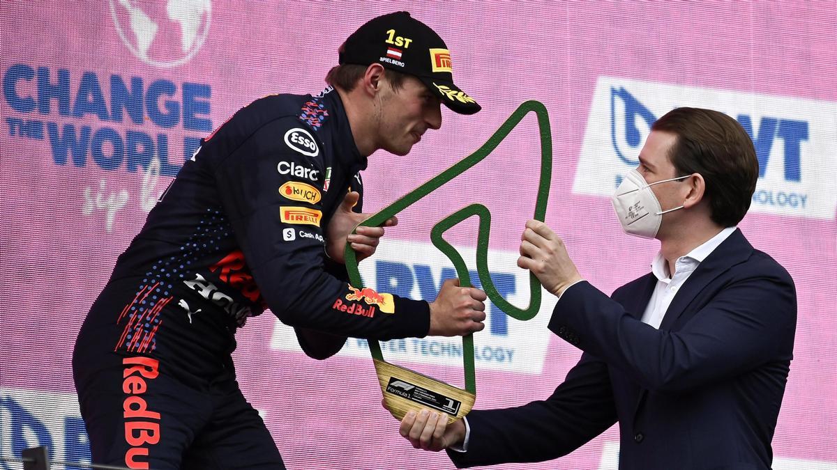 Max Verstappen venció en el GP de Estiria.