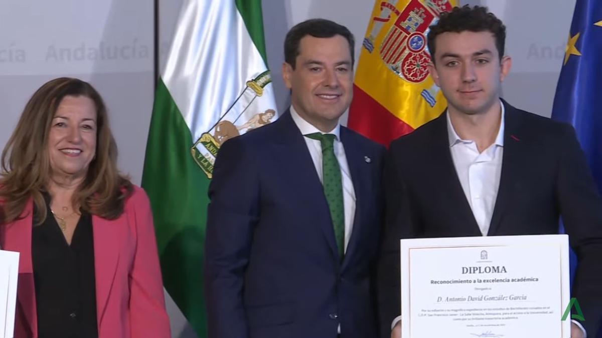 David González García, antiguo alumno del colegio antequerano de La Salle Virlecha,