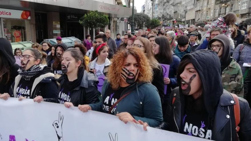 25-N en Galicia: las calles estallan contra la violencia machista