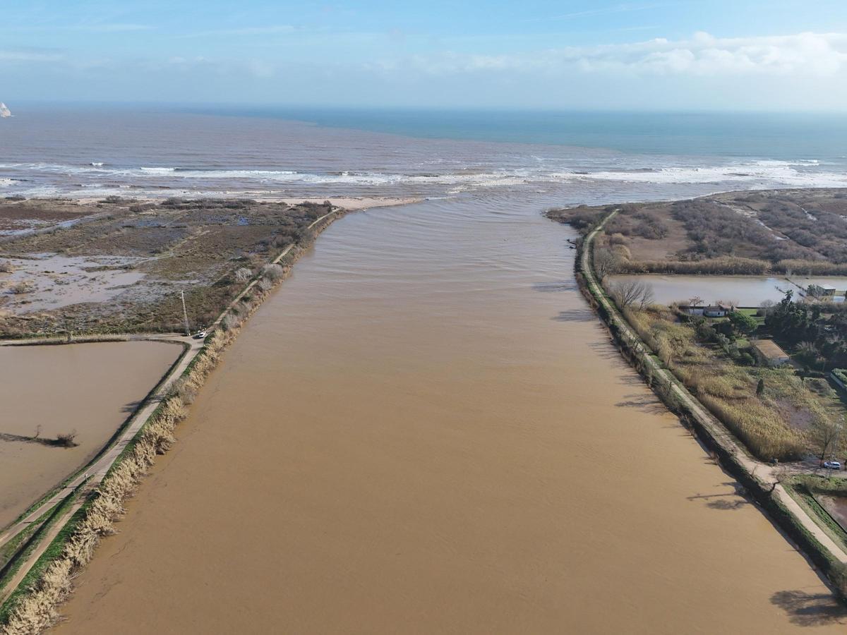 Danys a Torroella de Montgrí pel temporal Harry