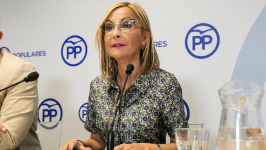 Australia Navarro, presidenta del PP en Canarias.