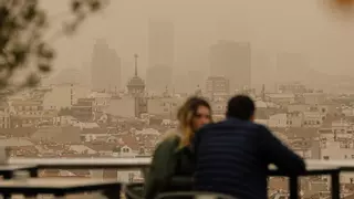 Una masa de polvo africano llega a Madrid este martes: la calidad del aire será "regular" o "desfavorable" según la zona