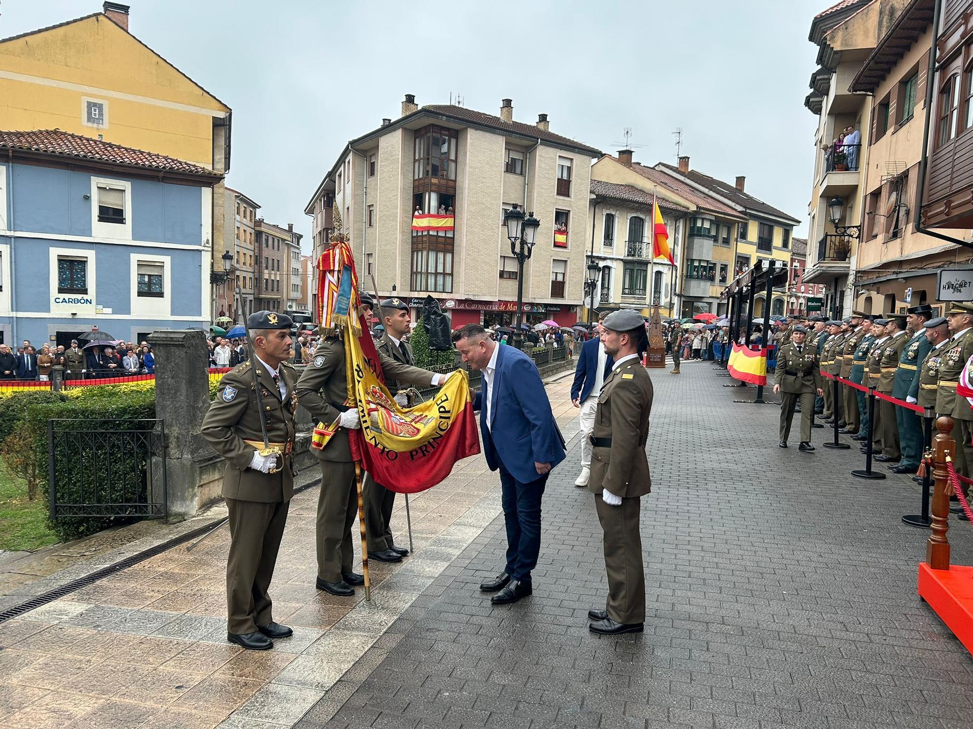 Jura de bandera civil en Noreña