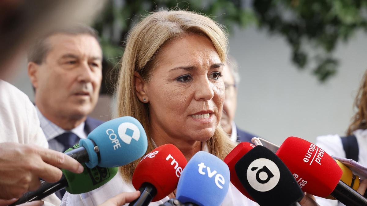 La vicepresidenta y consellera de Servicios Sociales, Susana Camarero, en una imagen de archivo.
