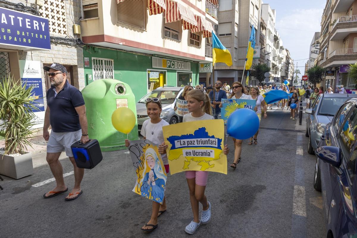 La comunidad ucraniana de Torrevieja celebra el día de la independencia