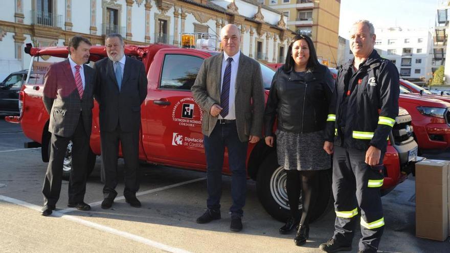 Cuatro nuevos vehículos para el Consorcio de Bomberos