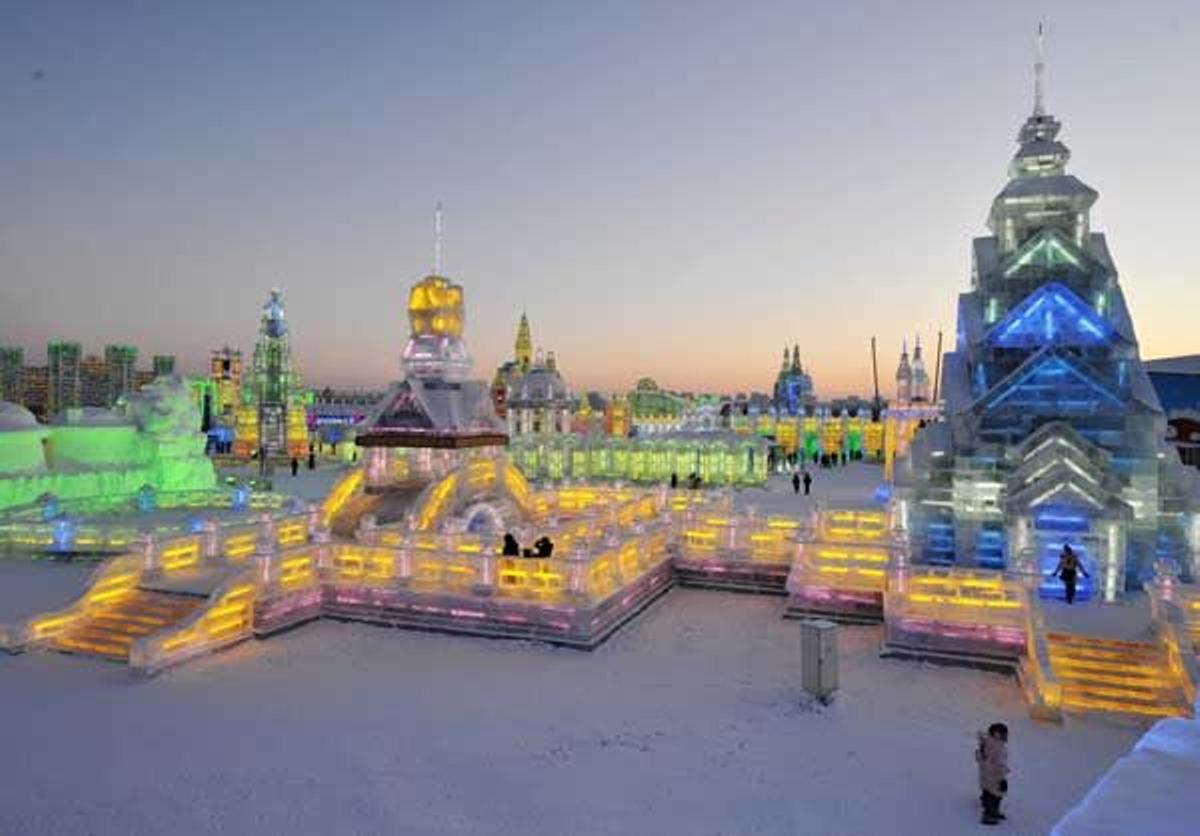 Festival de Esculturas de Nieve y Hielo de Harbin