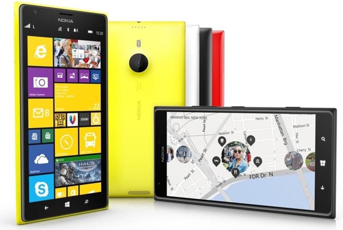 La phablet Nokia Lumia 1520. La phablet Nokia Lumia 1520.