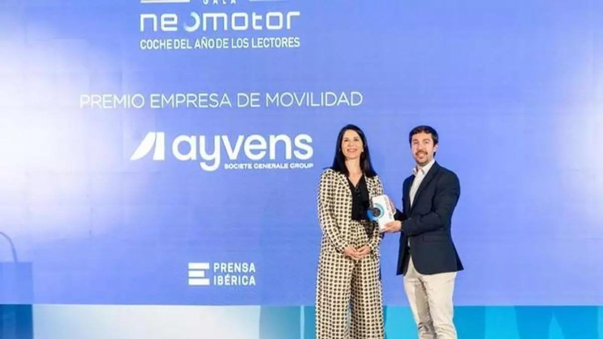 Ayvens recibe el Premio a la Mejor Empresa de Movilidad