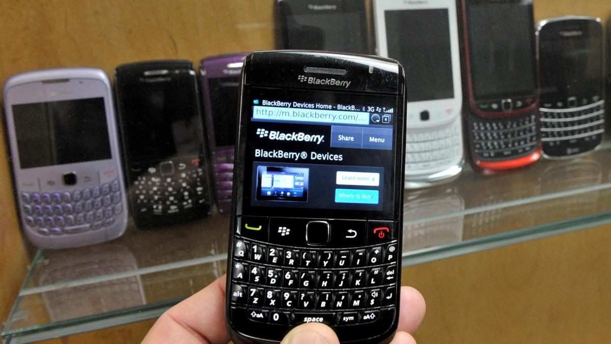 Un móvil BlackBerry, en una imagen de archivo.