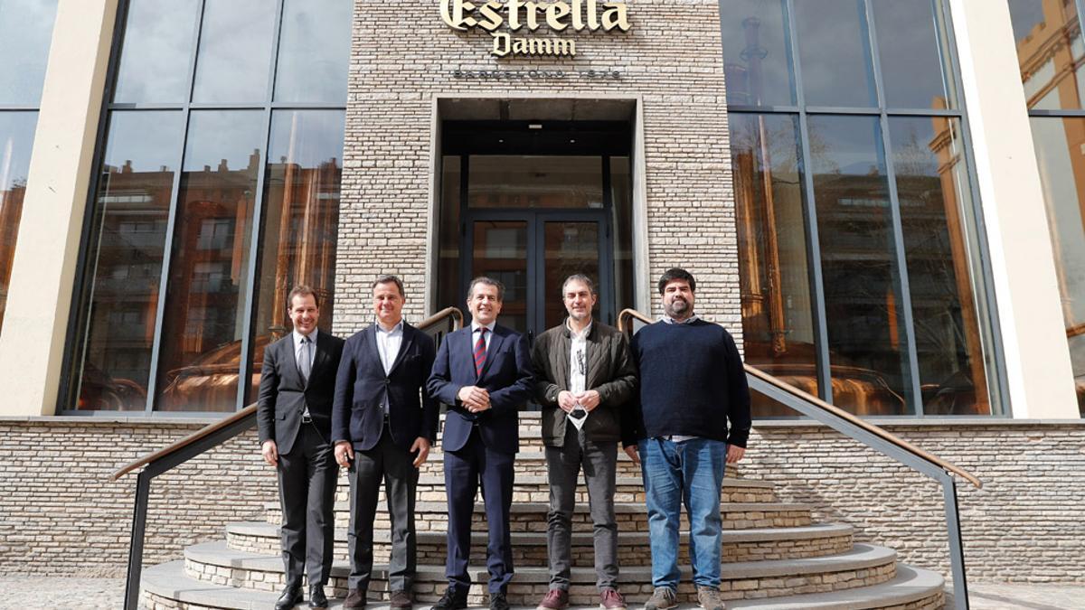 Así fue el encuentro de SPORT con Toni Freixa en la fábrica Estrella Damm