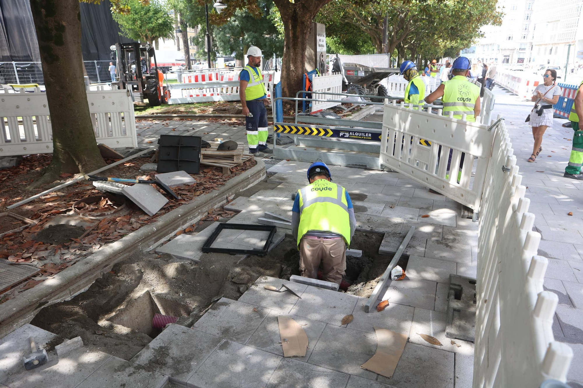 La obra de los Cantones cumple plazos y prevé rematar a finales de 2026