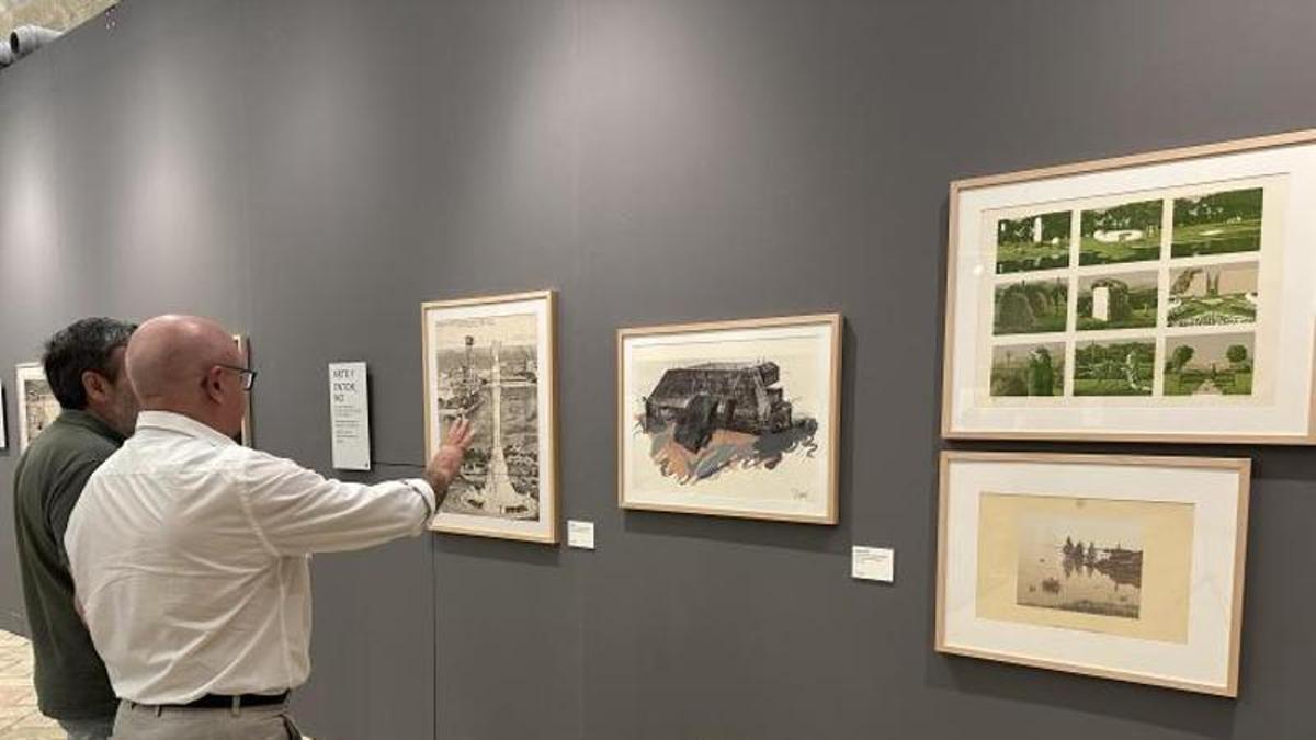 Inauguración de la exposición 'Transformaciones' en el Museo de Huesca.