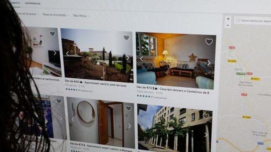 La plataforma Airbnb permet accedir a 68 allotjaments al Bages