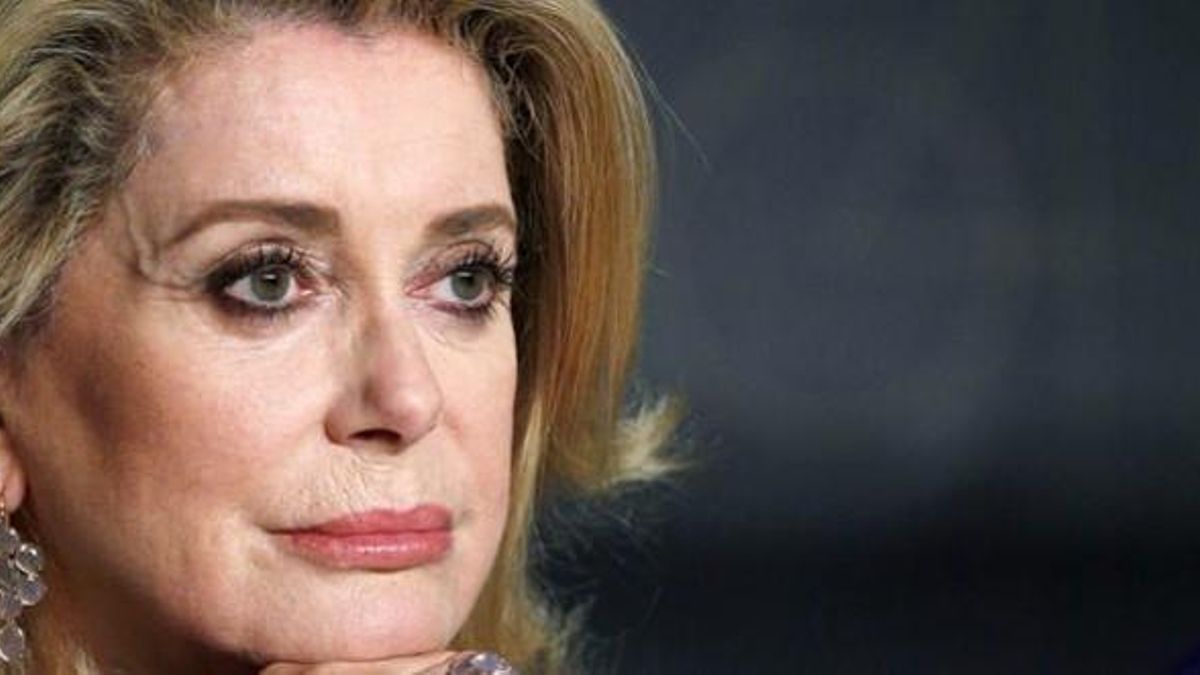 La actriz francesa Catherine Deneuve.