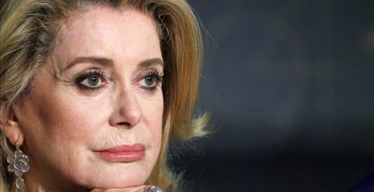 L’actriu francesa Catherine Deneuve.