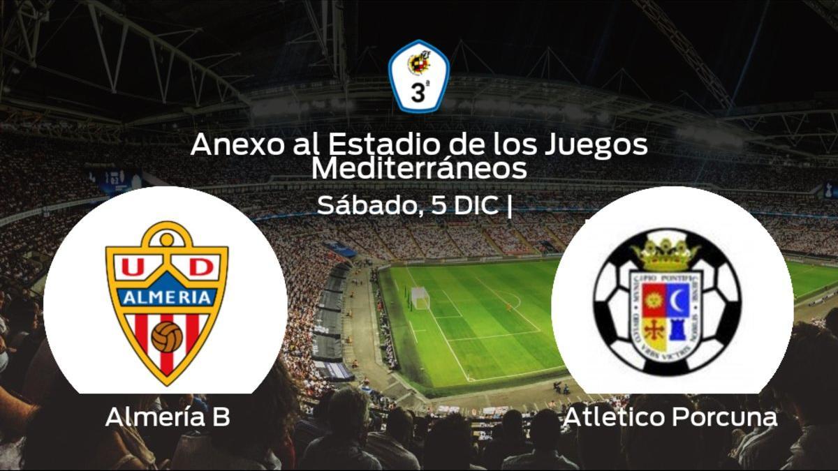 Previa del encuentro: el Almería B recibe al Atletico Porcuna