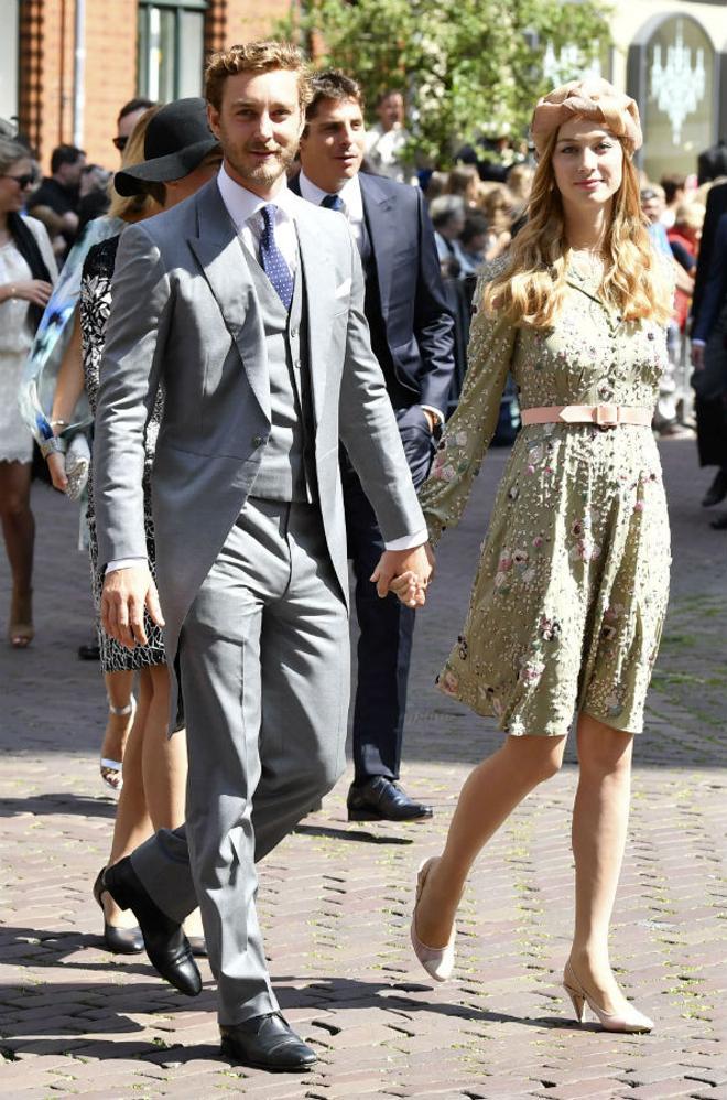 Pierre Casiraghi y Beatrice Borromeo en la boda de Ernst August de Hannover y Ekaterina Malysheva