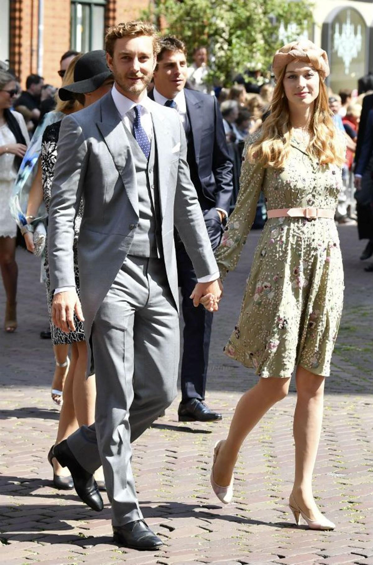 Pierre Casiraghi y Beatrice Borromeo en la boda de Ernst August de Hannover y Ekaterina Malysheva