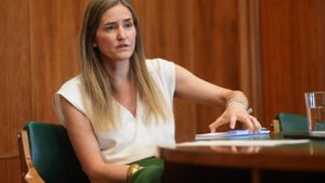 La vicepresidente y ministra para la Transición Ecológica, Sara Aagesen.