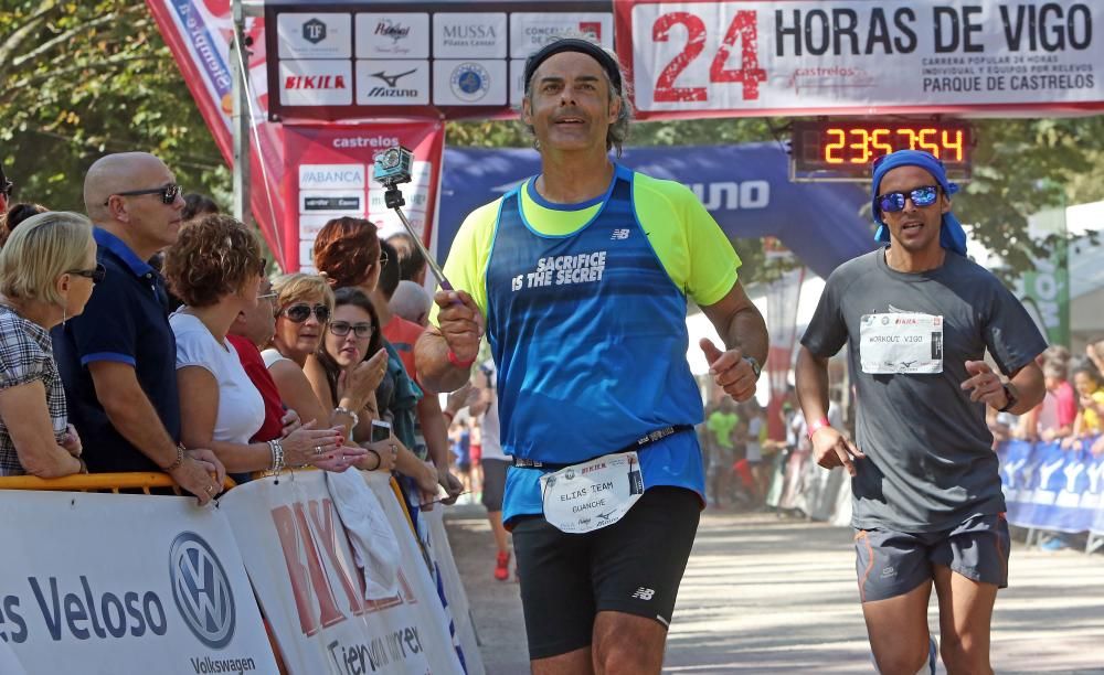 Antonio Teijido y Sonia Amatriain, reyes de las 24 horas de Vigo en categoría individual. ''A Coitelo'', ''Runguerreras'' y ''Bikila Vigo'', campeones por equipos.