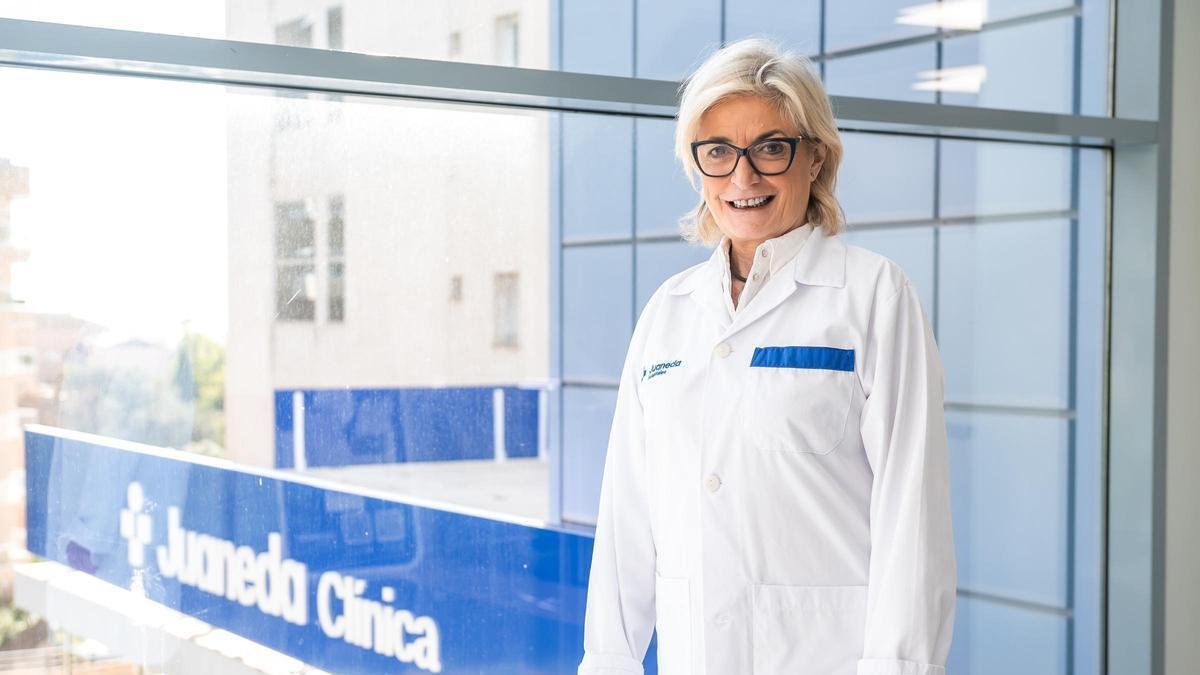 Dr. Concepció Andreu, Leiterin des neuen Body-Contouring-Services der Abteilung für Plastische und Ästhetische Chirurgie der Clínica Juaneda.