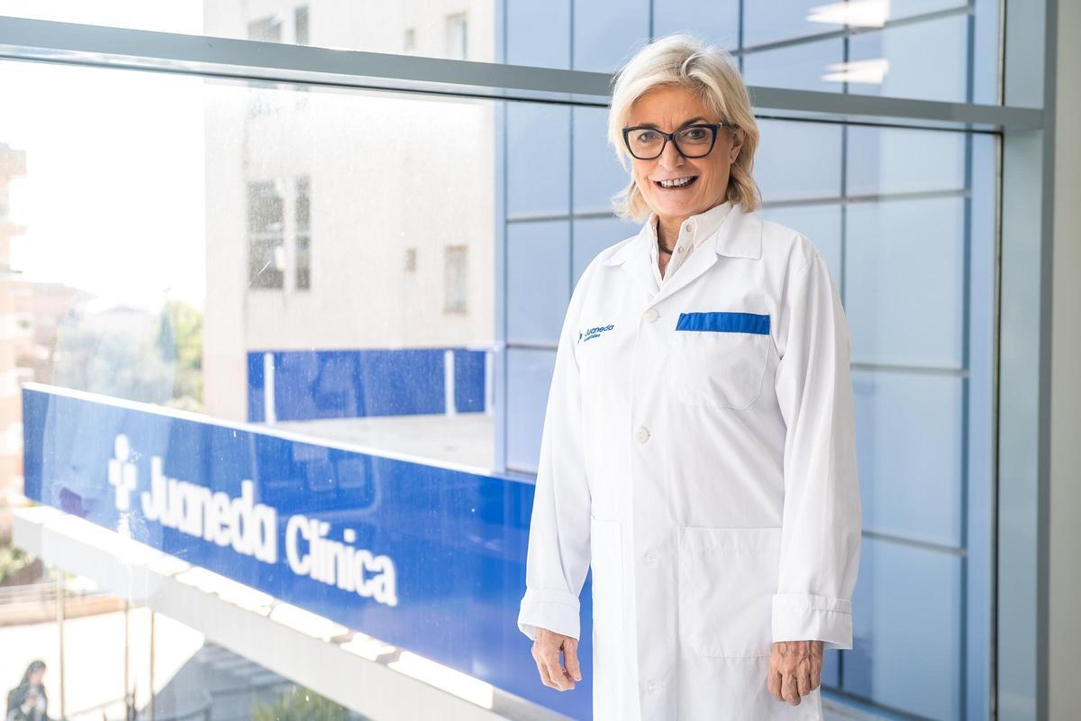 Dr. Concepció Andreu, Leiterin des neuen Body-Contouring-Services der Abteilung für Plastische und Ästhetische Chirurgie der Clínica Juaneda.