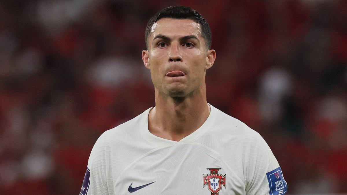 Cristiano Ronaldo, durante el Mundial de Qatar