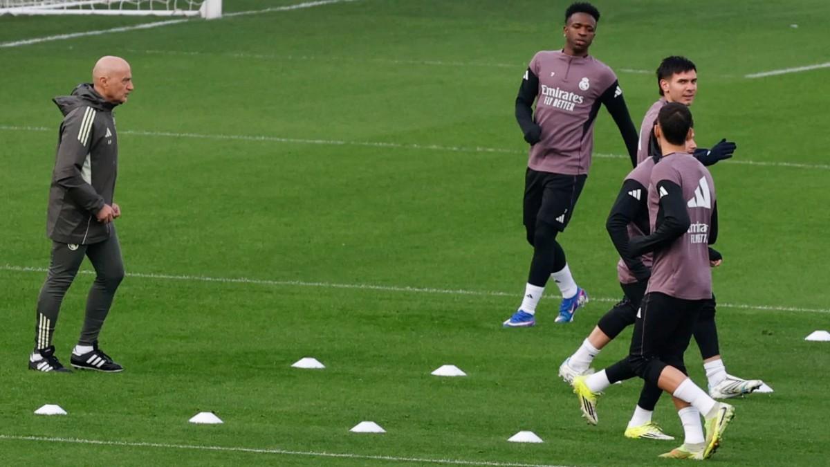 Pintus ya manda en la preparación física  del Real Madrid