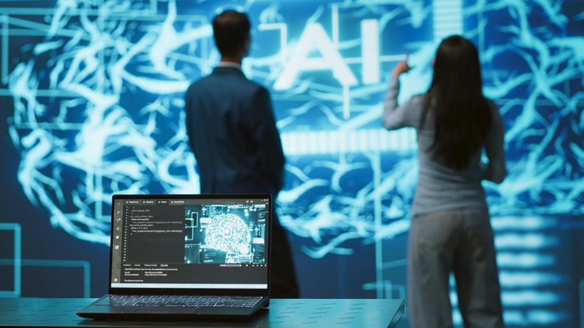 Profesionales utilizando la IA