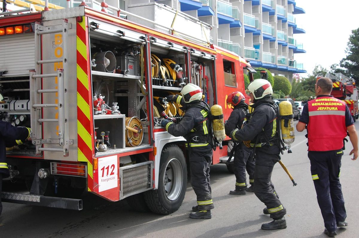 Bomberos de Benalmádena.