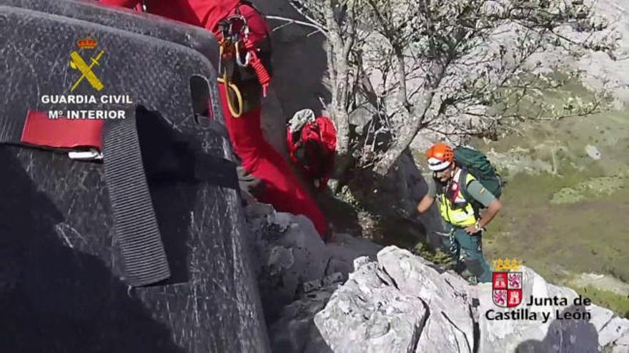 Así fue el rescate de la montañera muerta en Riaño