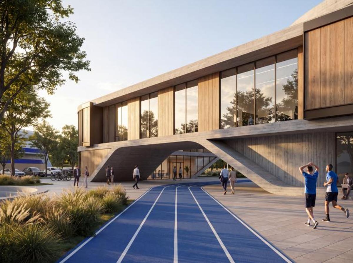 Las imágenes del anteproyecto de la nueva Ciudad Deportiva del Hércules CF