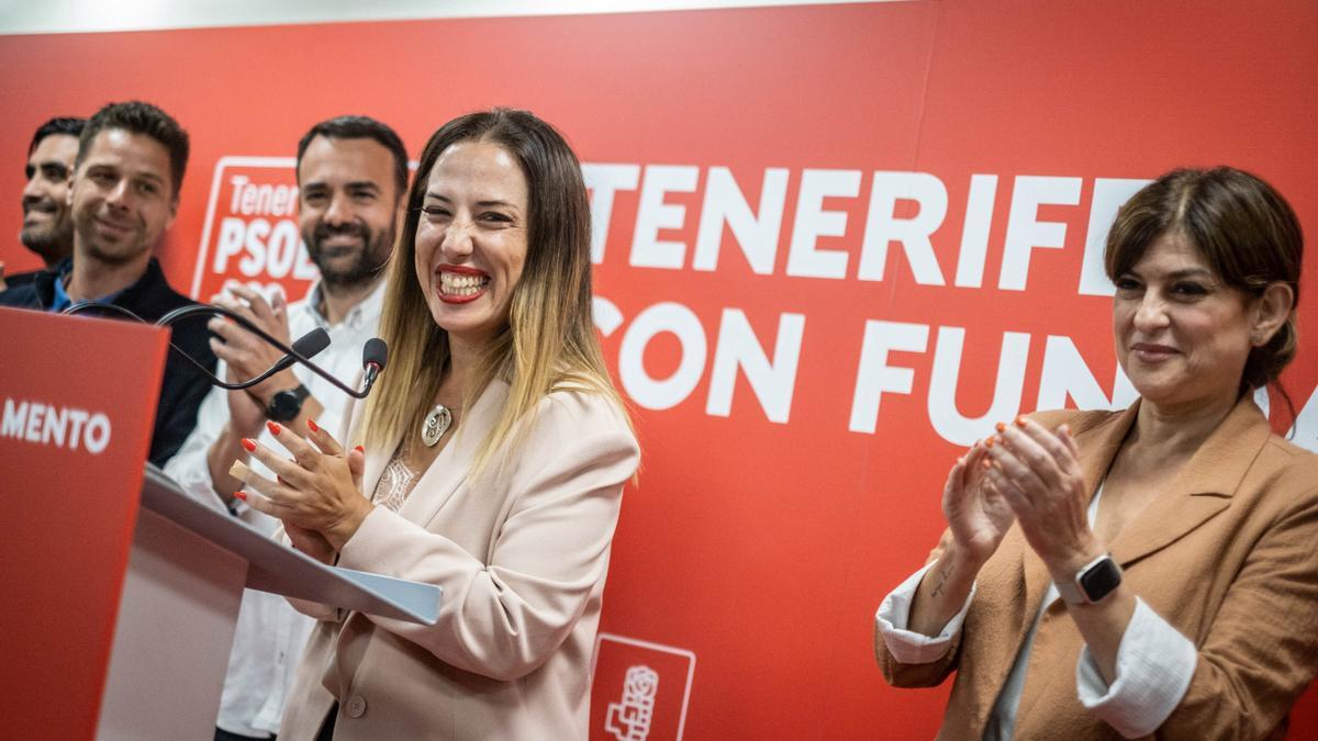 Patricia Hernández, candidata del PSOE a la Alcaldía de Santa Cruz.