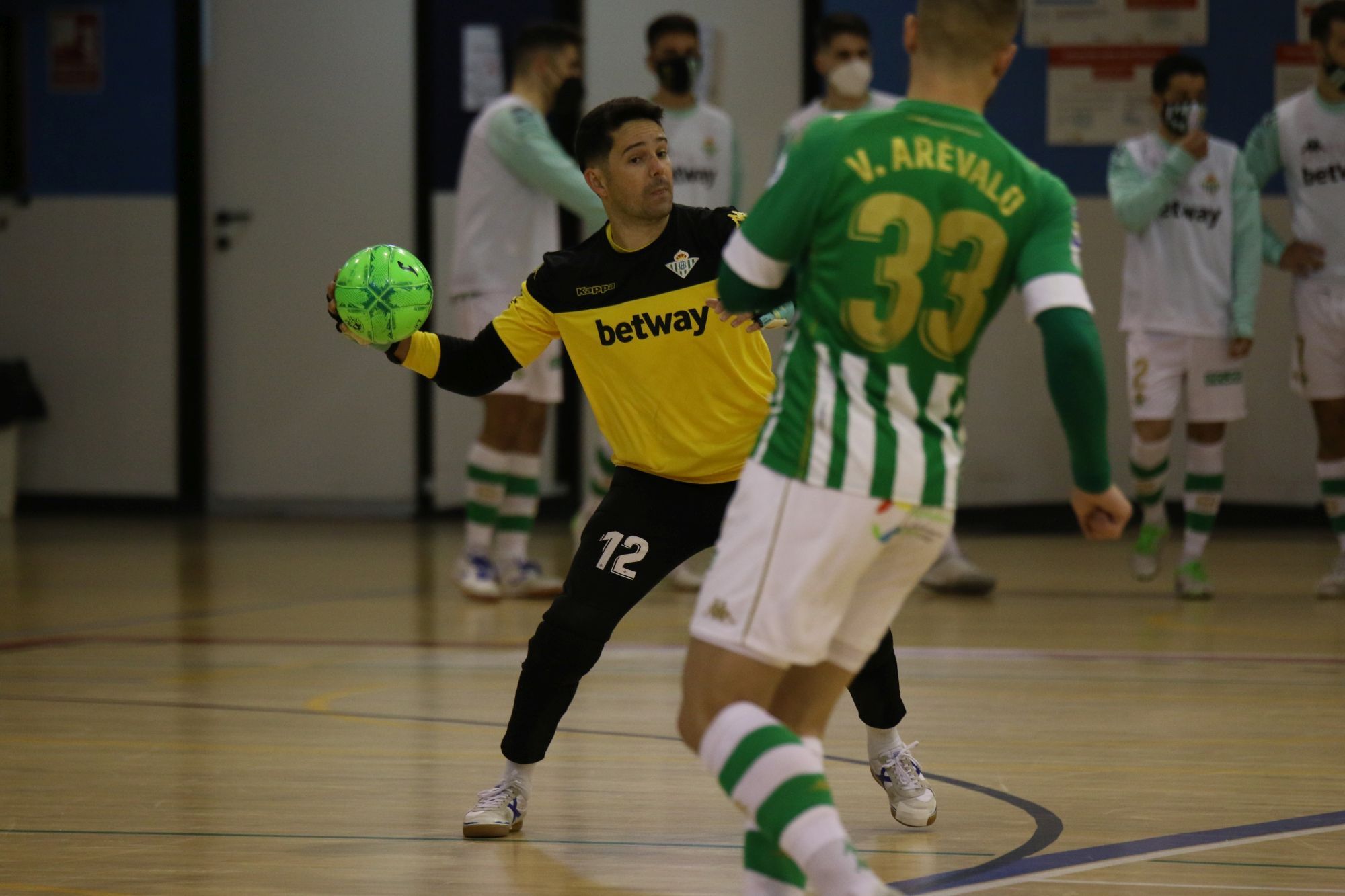 Victoria del Palma Futsal en la pista del Betis