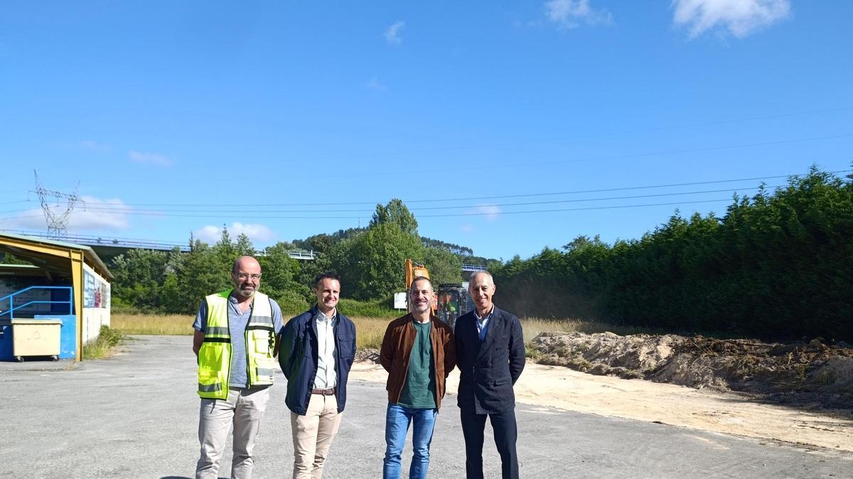 El nuevo aparcamiento del complejo deportivo de Lieres tendrá 43 plazas y estará listo en agosto (o incluso antes)
