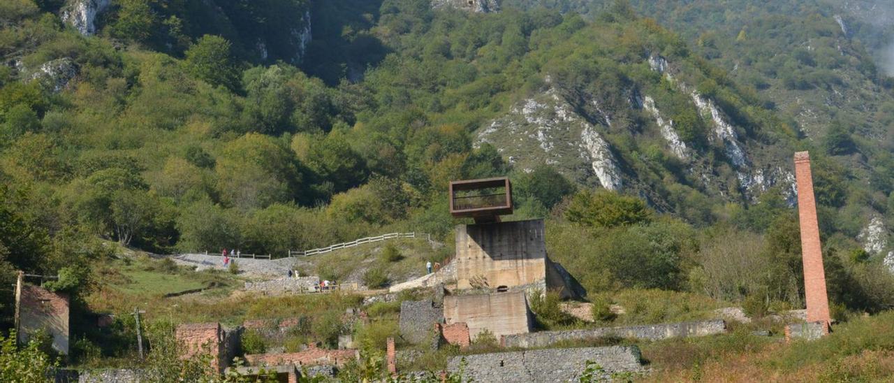 Antiguas minas de minerales metálicos de Texeo, en la Sierra del Aramo. | J. R. Silveira