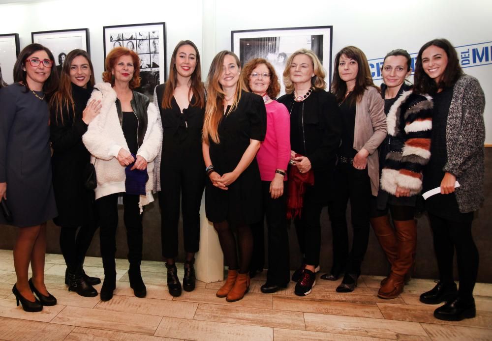 Anabel Navas, Irene Meritxell, Carmen Alborch, Andrea Savall, Ana Mansergas, Dolores Font Cortés, Pilar Mateo, Manuela Romeralo, Begoña Rodrigo y Marta Lloren