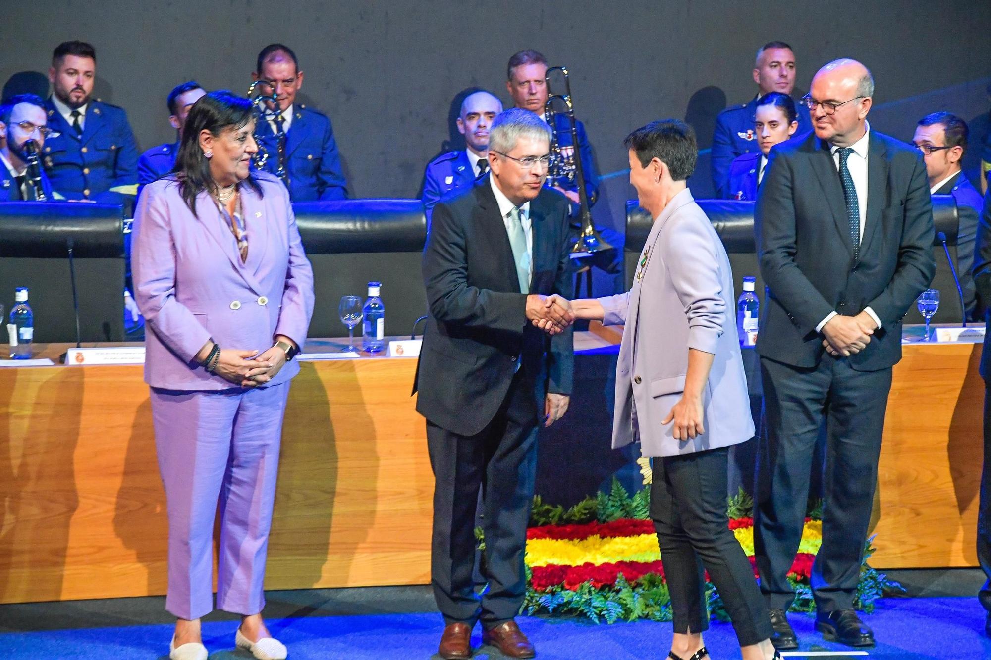 Acto del Día de la Policía en San Bartolomé de Tirajana