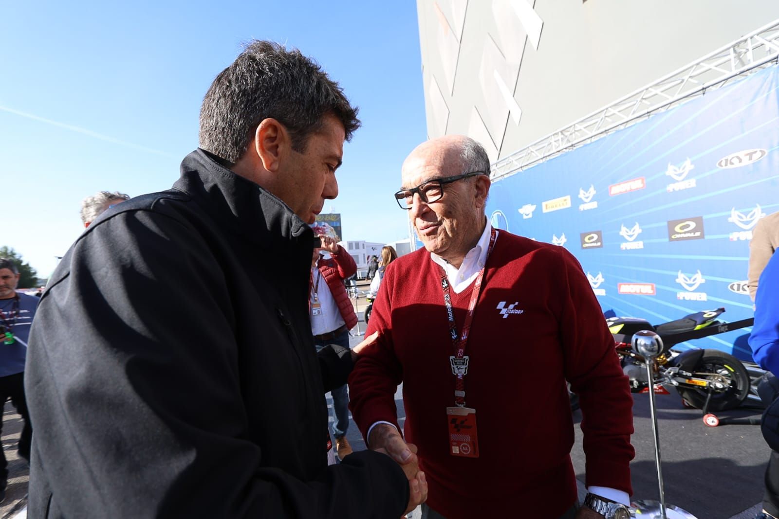 Mazón y Barrera, en el GP de Cheste