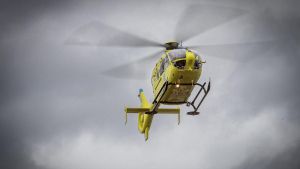 Imagen de archivo del helicóptero del 061.