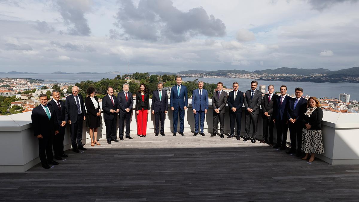 Felipe VI inaugura la Ciudad de la Justicia