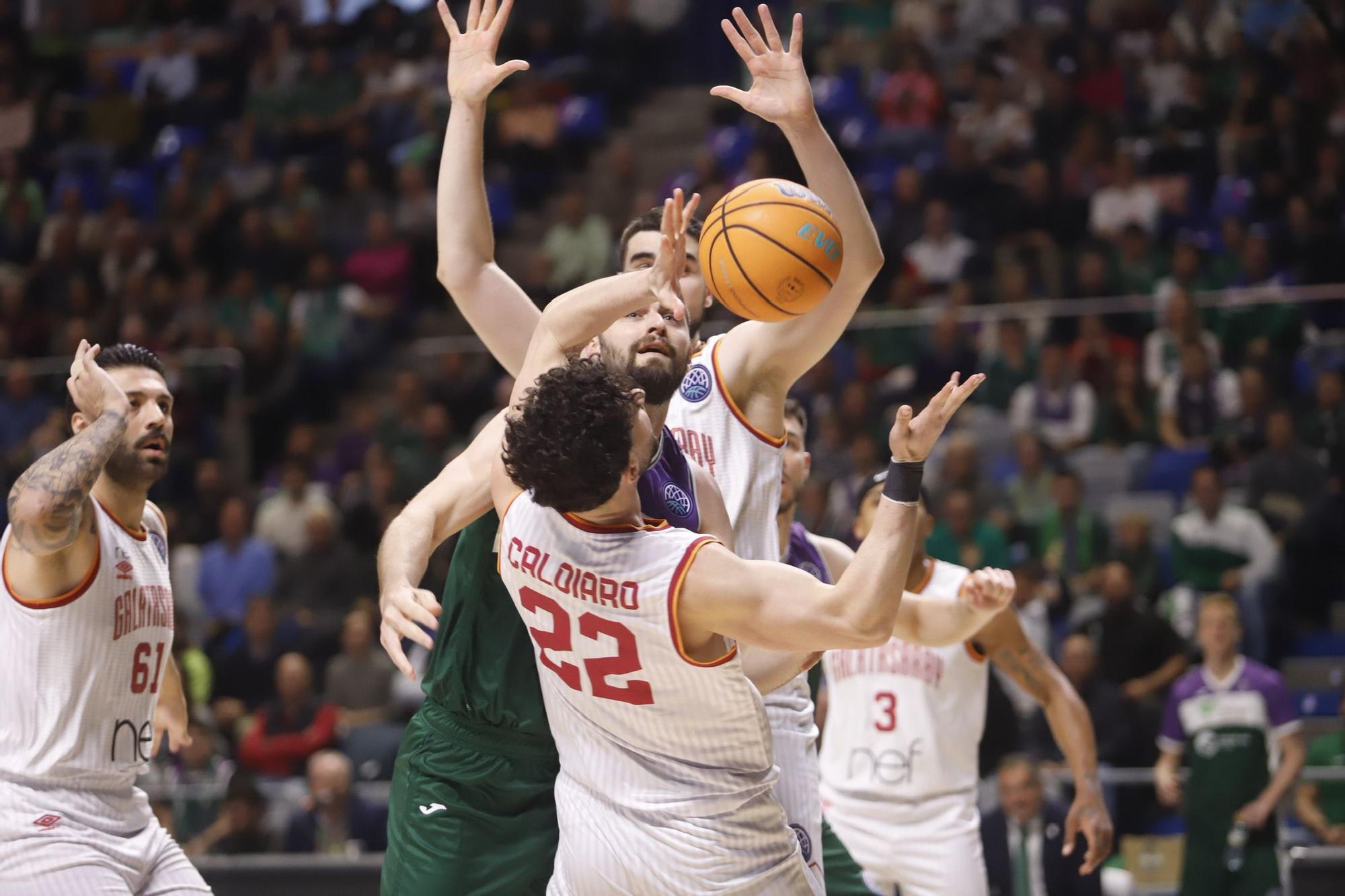 El Unicaja - Galatasaray de la BCL, en imágenes