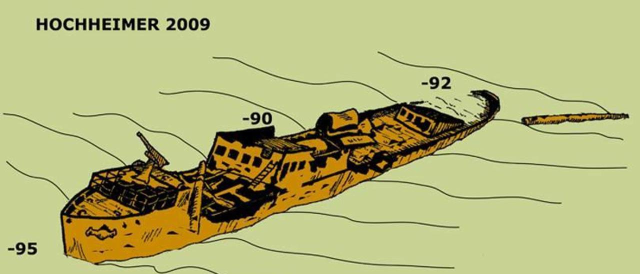 Capturado por los nazis, en 1943 adquirió el nombre de Hochheimer y fue hundido por un submarino inglés en 1944.